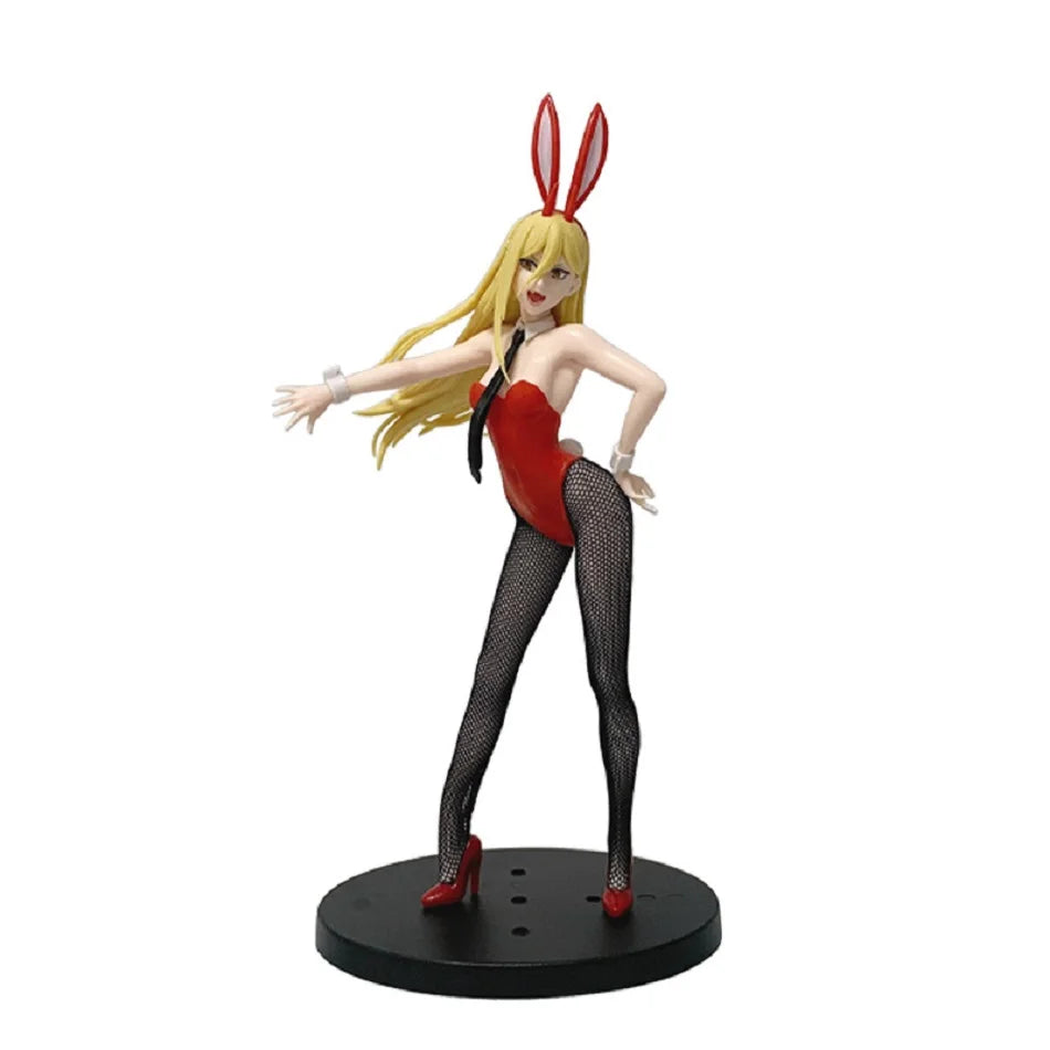 22cm Chainsaw Man Anime Figure Makima/Power Bunny Girl Series Action Figure YoRHa A2 Figurine PVC Collectible Model Toys Gifts