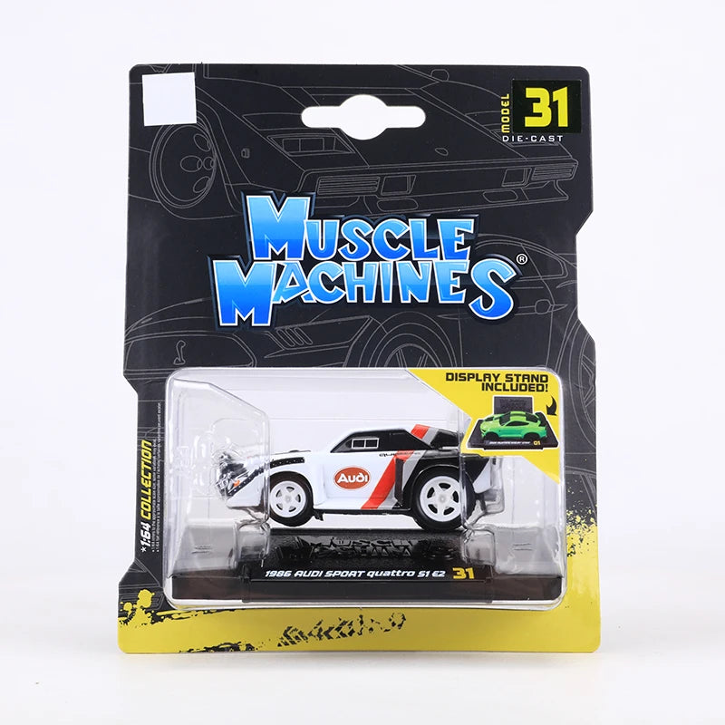 Maisto 1:64 Muscle Machines Car Alloy Miniature Diecast Model Ae86 Nissan Gt-R Toys Car Kid Gift ﻿