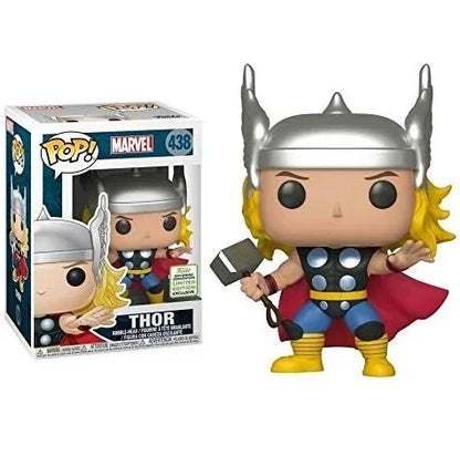 Funko POP The Avengers Tony Stark 225 Black Widow 454 Iron Man 304 Thanos Black Panther Thor Spiderman Figure Model Toy Kid Gift