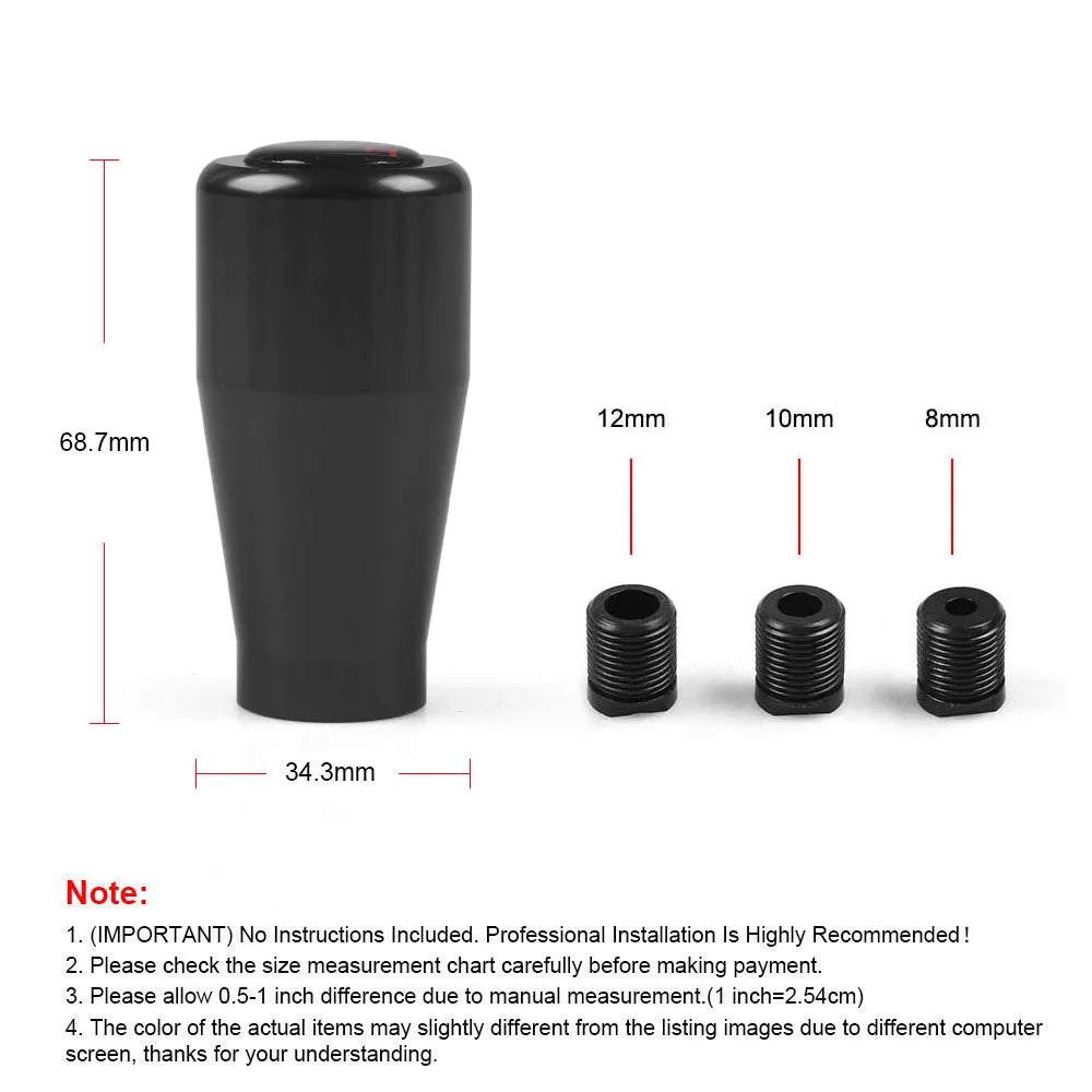 Classic Style Universal Racing 5 Speed Car Gear Shifter Knob Manual Automatic Gear Shift Knob Shift Lever