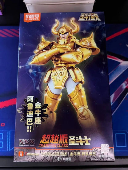 Original BLOKEES Saint Seiya Second Bullet Gemini Dragon Capricorn Sagittarius Action Figure Anime Toys Christmas Gift in Stock