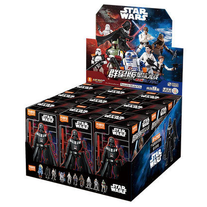 BLOKEES Original Mandalorian GV02 Star Wars Toy Djarin Mando Grogu Yoda Boba Fett Imperial Stormtrooper Action Figure Model Gift