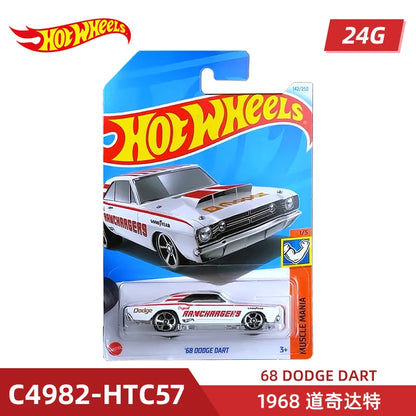 Original Mattel Hot Wheels Car Toys 1/64 Diecast C4982 2024G Volkswagen T2 Pickup Hirohata Merc Vehicle Model Toy for Boys Gift