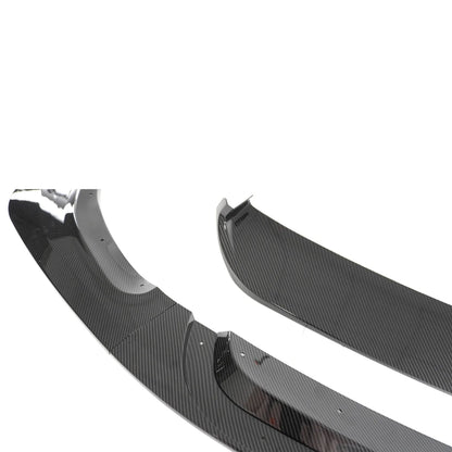 Car Front Bumper Lip For BMW F80 M3 F82 F83 M4 2015 - 2020  LPT Style  Spoiler Splitter Carbon Fiber Style Accessories Body Kit