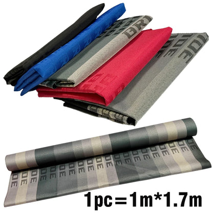 New Covers Car Seats JDM Car Seat Fabric Cloth Universal Car Modified Racing Seat Fabric Dust-Proof Cover for Auto Interior Seat