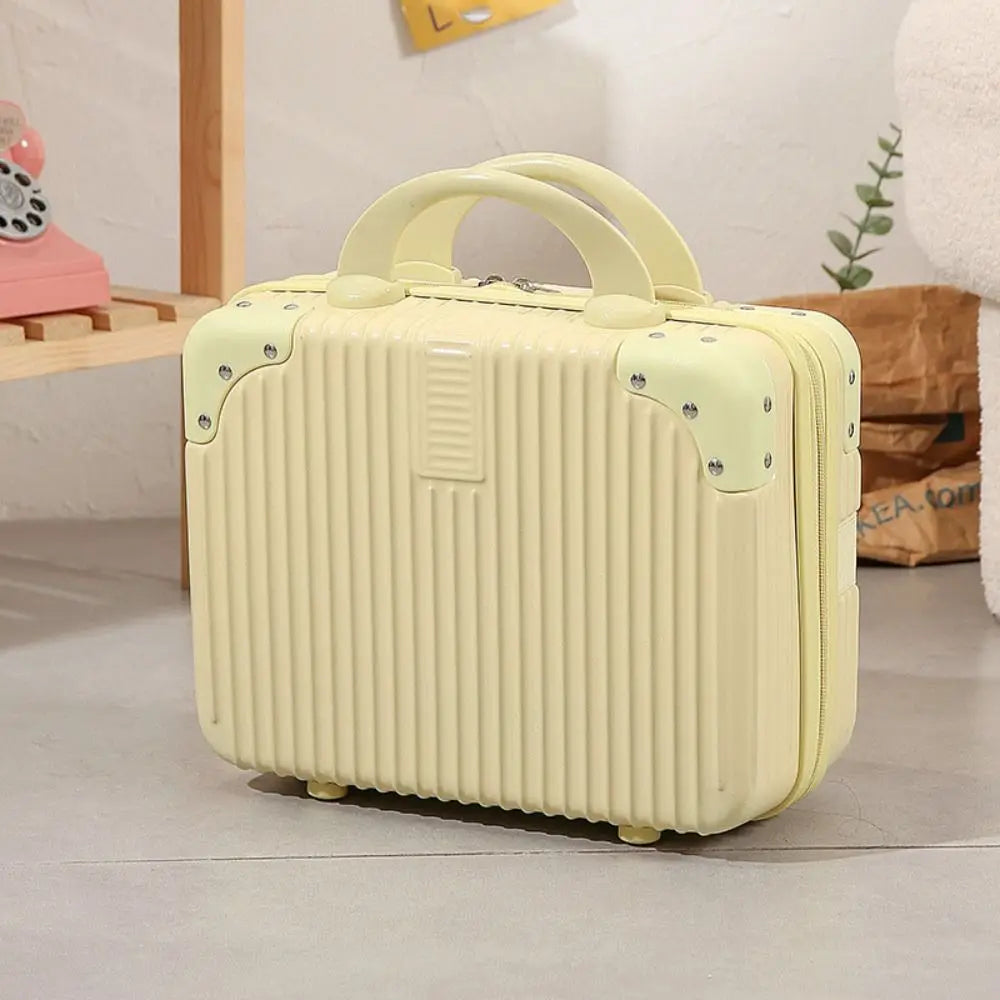 Hot Sales 14 inch Travel Suitcase Mini Travel Cosmetic Box Organizer Hand Makeup Case For Women