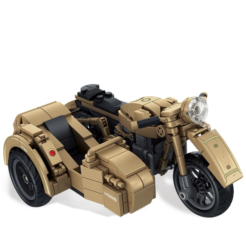 World War Army Military Soldiers SWAT Leopard 2A7 Main Battle Tank Assemble Building Blocks City Construction Bricks Toys Gift