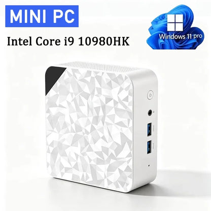 Multi-purpose Mini PC Portable Mini PC Intel Core i9 10980HK 16GB RAM 1TB 2048GB SSD Gaming Computer WiFi6 Desktop PC