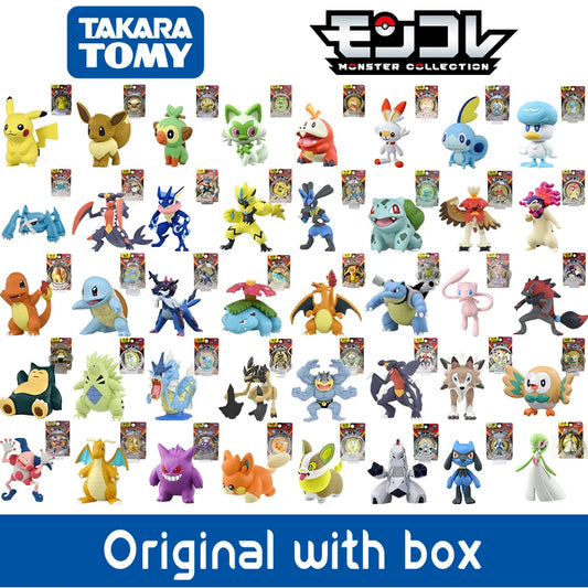 Pokemon Figure Garchomp Tyranitar Gengar Metagross Machamp Sprigatito Greninja Venusaur  Dragonite Action Model Collection