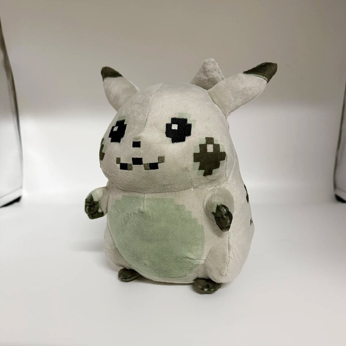Pokemon Original Anime Pikachu 30th Anniversary Plush Doll Pixel Style Pikachu Peluche Plush Peripheral Dolls Boy Gift