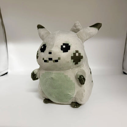 Pokemon Original Anime Pikachu 30th Anniversary Plush Doll Pixel Style Pikachu Peluche Plush Peripheral Dolls Boy Gift