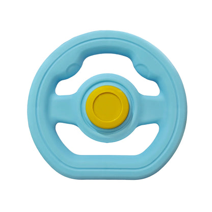 Stroller Steering Wheel Toy | 360° Rotatable Interactive Car Driving Toy for Toddlers, Fits Most Strollers