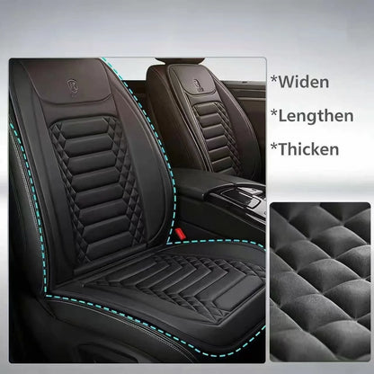 1/2pcs Winter Heated Car Seat Cover 12V Heating Warmer Car Seat Cushion Auto Universal Car Seat Protector Cloak Cover Pads Set