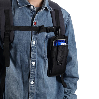 Oxford cloth Hanging Shoulder strap Universal Cell Phone Bag For Samsung iphone Xiaomi Motorola Huawei Smartphone Hanging Bag