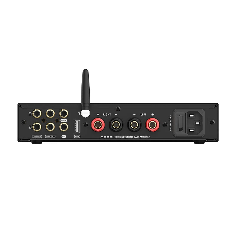 SMSL A300 Power Amplifier BTL Mode Bluetooth5.0 Remote Control Digital Amplifier