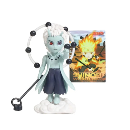 Anime Naruto Blind Box Model Figure 1-12 pcs NARUTO Ninkai Taisen Series Figurine PVC Desktop Collectible Toy Doll Birthday Gift