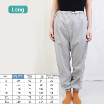 Adult Washable Diaper Pants Waterproof Fabric Soft Breathable Incontinence Diaper Bedwetting For Elderly Men Women Care Supplies