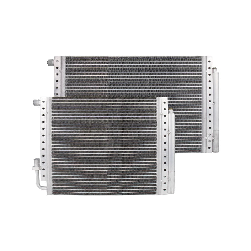 Universal Radiator Aluminum Condenser Parallel Flow Take Drier 14''x18''x20mm / 14''x23''x20mm for Heavy duty Truck Excavator AC