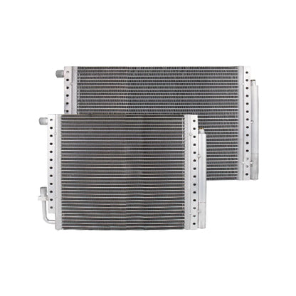 Universal Radiator Aluminum Condenser Parallel Flow Take Drier 14''x18''x20mm / 14''x23''x20mm for Heavy duty Truck Excavator AC