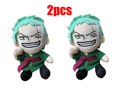 2026 HoT One Piece Anime Figure Zoro Luffy Chopper Plush Toys Cute Cartoon Plushie Stuffed Dolls Pendant Kids Xmas Gifts