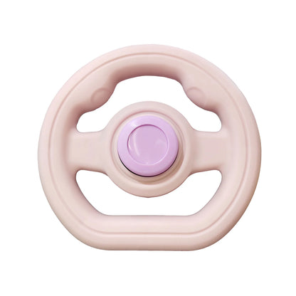 Stroller Steering Wheel Toy | 360° Rotatable Interactive Car Driving Toy for Toddlers, Fits Most Strollers