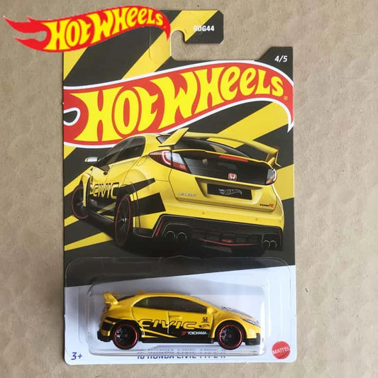 In Stock Original Hot Wheels 1/64 16 HONDA CIVIC TYPE R Diecast Alloy Model Car Ornament Toy Boy Collect Birthday Gifts