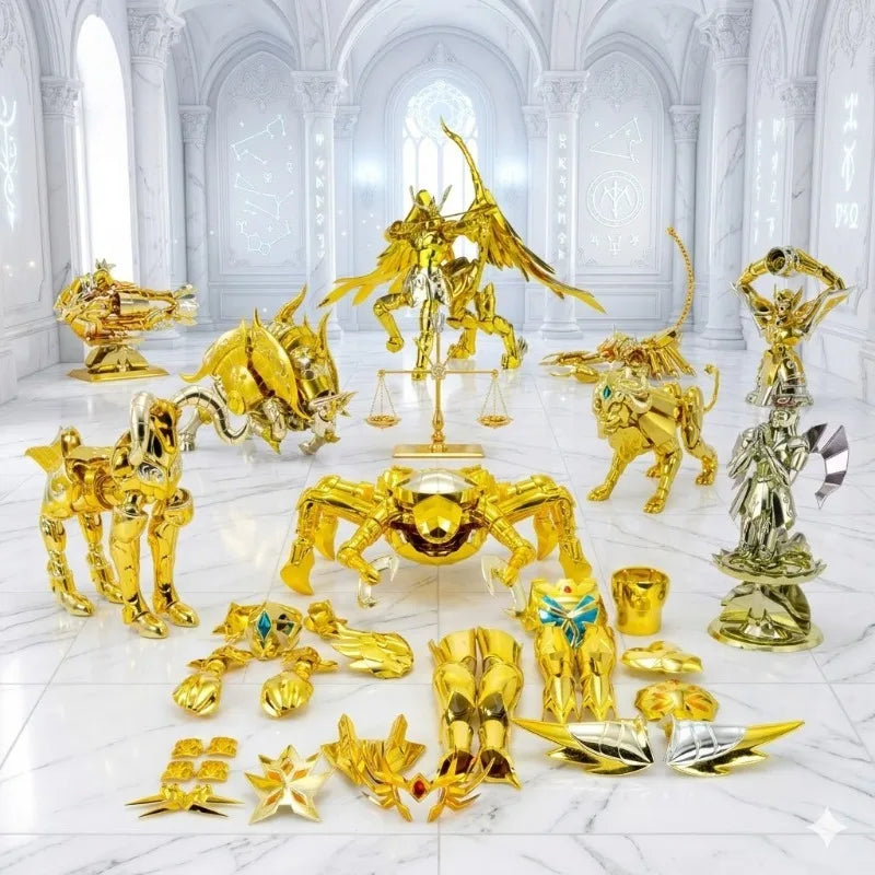 9-Hour ShippingCSModel Saint Seiya Cloth Myth ClothEX Leo/Milo/PISCES/Libra/Taurus/Sagittarius Totem Knights of the ZodiacObject