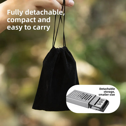 Incense Burner MOUNTAINHIKER 430 Stainless Steel Mosquito Repellent Camping BBQ Portable Mini Outdoor Indoor Folding Stove