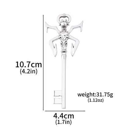 Resident Evil 4 Remake Keychain Large Irregular Key Retro Soldier Armor Cthulhu Octopus Pendant Men And Women Jewelry Gift