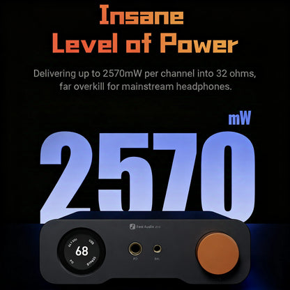 Fosi Audio ZH3 HIFI Headphone Amplifier AKM4493SEQ Desktop DAC Fully Balanced Preamp with Remote 12V Trigger Input