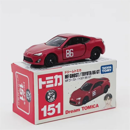 TOMY Initial D AE86 Supra RX7 GTR Alloy Car Diecasts & Toy Vehicles Car Model Miniature Scale Model Car For Children
