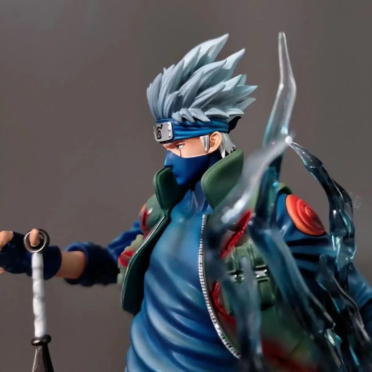 Naruto Hatake Kakashi Figure Lightning Slash Special Edition Anime Peripheral Model Gift for Boys