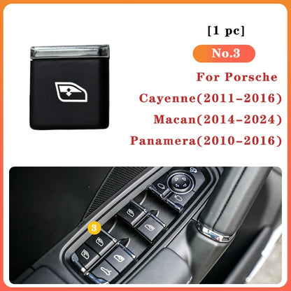Car Window Regulator Switch Button Suitable for Porsche Cayenne Panamera Macan Car Window Control Button 95B-837-315