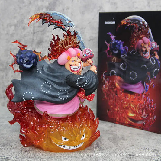 One Piece Resonance Vol.5 Sea Emperor Bahai Big Mom Charlotte Linlin Figure Statue Anime Collectible Desktop Ornament Gift