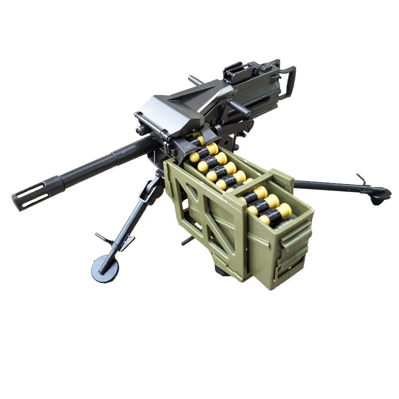 1/6 Heavy Machine Gun M2 Browning G08 Maxim MK19 Grenade Launcher Simulation Model US Army for Action Figure Assemble Toy