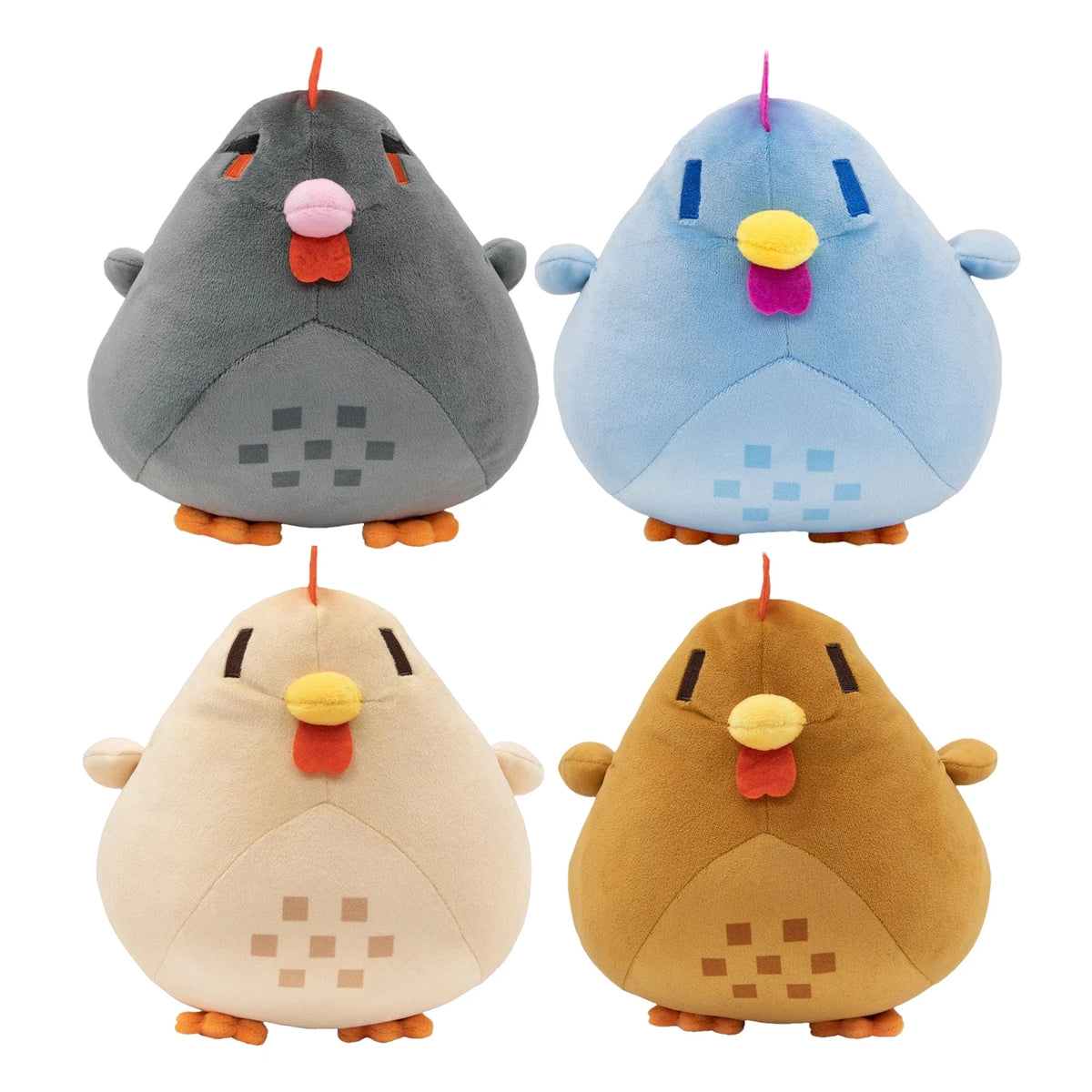 20cm Soft Chicken Plush Toy Cartoon Chicken Game Toy Soft Animal Chicken Pillow for Kids Accompany Toy Room Decor