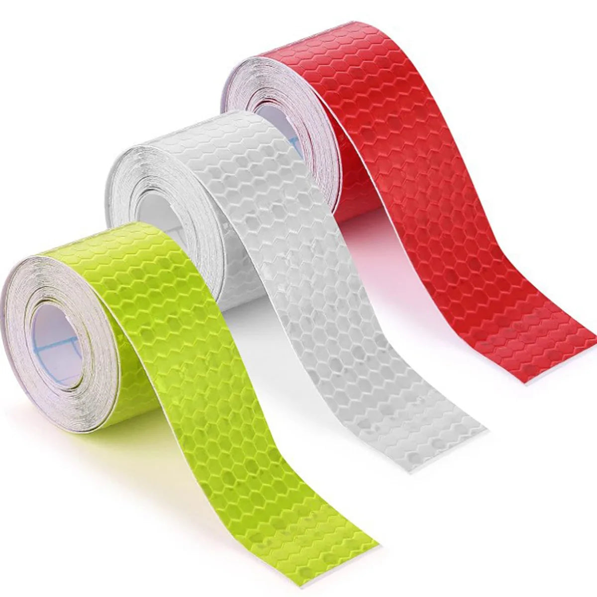 Outdoor Waterproof Reflective Warning Tape, Reflective Tape, Night-Time Stickers Suitable for Trailers, Bicycles, Clothing, Cars, and Decorative Strips