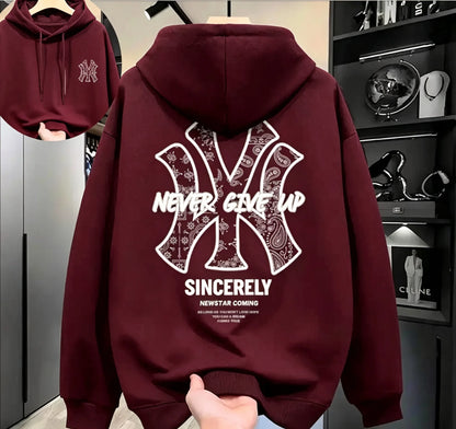 2026 Couple Collection - New Men's Hoodie for Autumn_Winter - American Retro Style