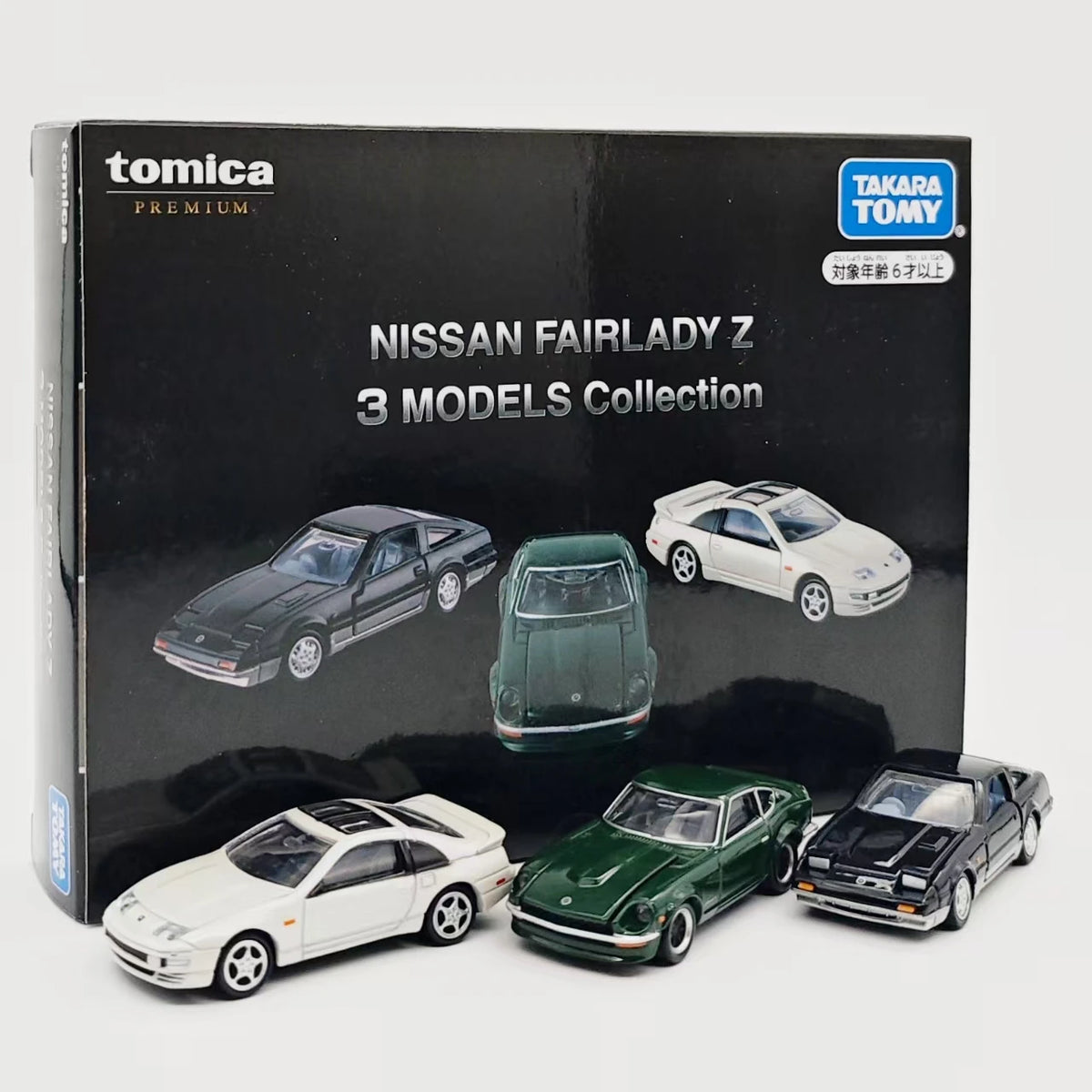Takara Tomy Tomica Alloy Car Model Toy Nissan FAIRLADY Z 3 Models Collection Set Metal Vehicles Ornaments