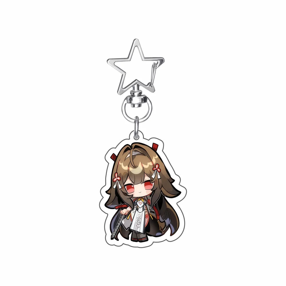 New Hot Game Zenless Zone Zero Keychains Pendant Car Ellen Joe Seth Lowell Jane Doe Von Lycaon Nicole Fans cosplay Gifts