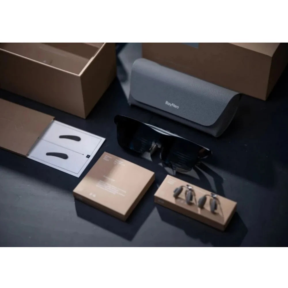RayNeo GT Max XR Smart Glasses: 59° FOV, 267-inch Giant Screen Viewing, Native 3DoF, Dual-Layer Micro-OLED, 120Hz