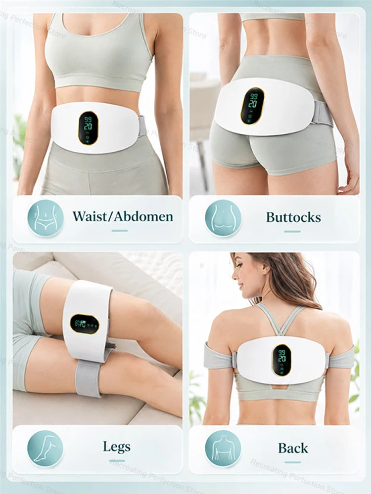 3 Modes Electric Fat Remover Body Massager for Belly Waist Arm Leg Butt Cordless Body Sculpting Machine Rechargeable
