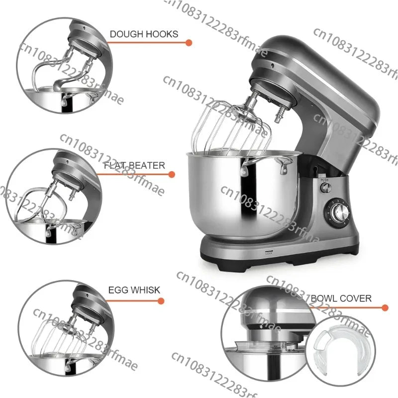 11L Large Capacity Food Mixer Cake Bread Dough Mixer Planetary Electric Home Kitchen Food Mixer
