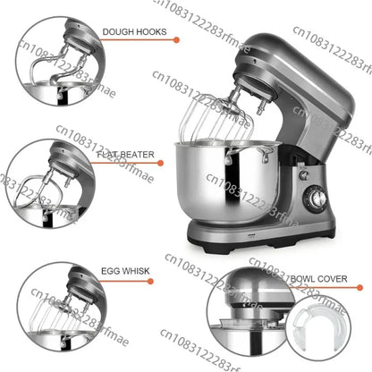 11L Large Capacity Food Mixer Cake Bread Dough Mixer Planetary Electric Home Kitchen Food Mixer