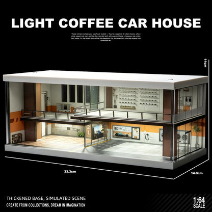 Collector 1:64 Fujiwara Tofu Shop Scene House Model Collection Ornament Three-dimensional Street Scene Table Decoration