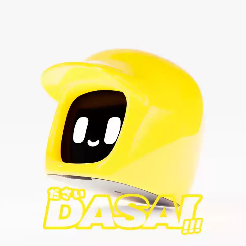 New DASAI Super Large Genuine 3rd Generation MOCHI Car Robot Car Mood Parts Universal Modification JDM Interior Voice Start Gift