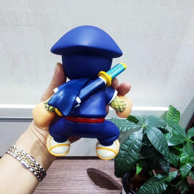 Fujiko Fujio Ninja Hattori Action Figure Pvc Collectible Model Desktop Ornament For Anime Adult Collection Home Display Toy
