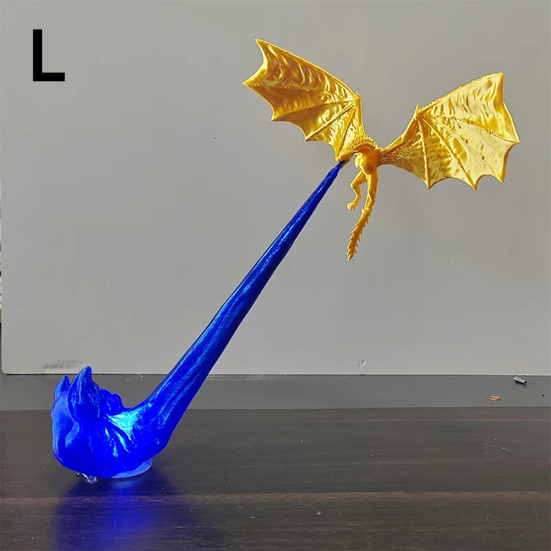 New Dragon Flame Book Nook Sculpture Fire Breathing Dragon Gothic Ornament Halloween Birthday Present Bookshelf Decoration 2026