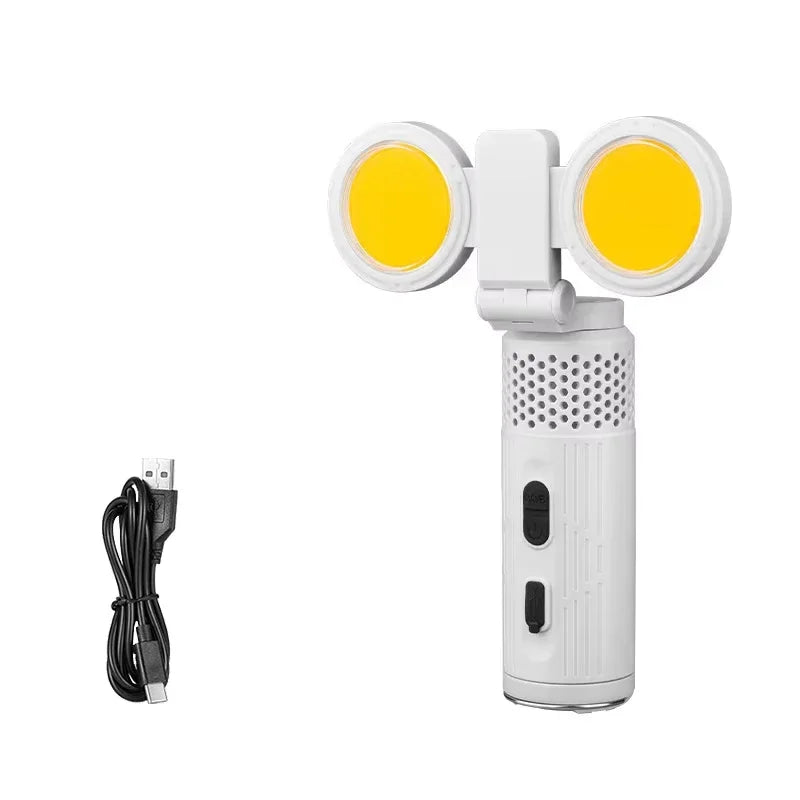 Telescopic Camping Lantern Outdoor Folding 3 Lighting Modes 3000mAh Battery Tent Lights Outdoor Supplies Portable Rechargeable