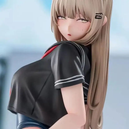 Pool Opening Day Changing Yuzu Gk Resin Garage Kit Anime Beautiful Girl Action Figure Desktop Ornament Collectible Model Gift